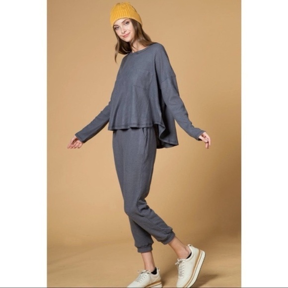 Very J grey loungewear set | Multiple sizes - Picture 2 of 5